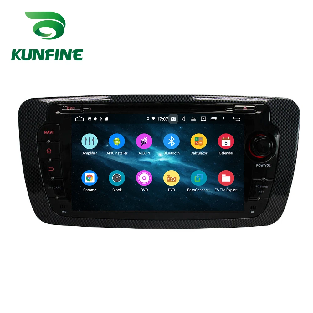Discount Android 9.0 Octa Core 4GB RAM 64GB ROM Car DVD GPS Navigation Multimedia Player Car Stereo for Seat Ibiza 2013 headunit radio 2