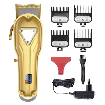 

Hair Clippers All-Metal 2500mAh Rechargeable Beard Trimmer Cordless Hair Trimmer Haircut Kit for Adult and Kids WH998