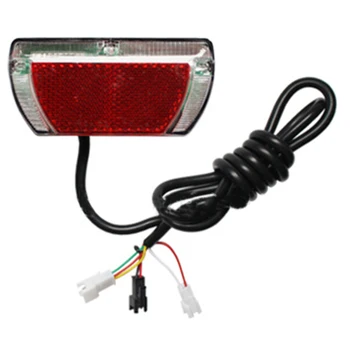 

0.6W Brake Light 1PC Electric Bicycle Bike Turn Signal Rear Tail Light Brake