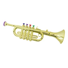 Трубач-игрушка с 3 цветными клавишами музыкальный инструмент подарок для детей