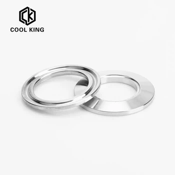 

CK 19mm-108mmBlind Cover Tri Clamp End Cap with Central Hole Sanitary 304 Stainless Steel Quick Opening Blind Disk Pipe Fitting