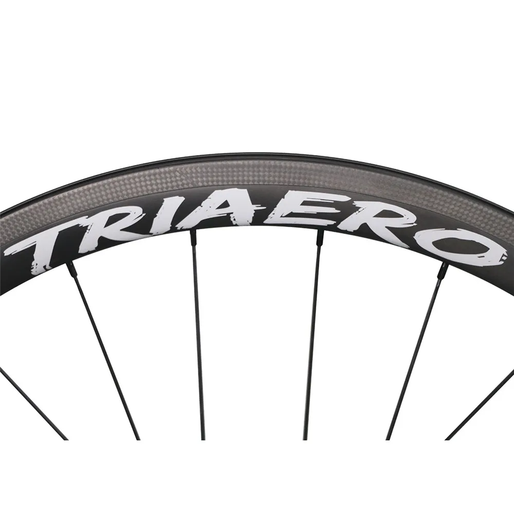 Set di ruote in carbonio TRIAERO 700C T700 40C 45C 50C 55C 86C 25mm  larghezza bicicletta strada ruote freno V - AliExpress Sports \u0026  Entertainment