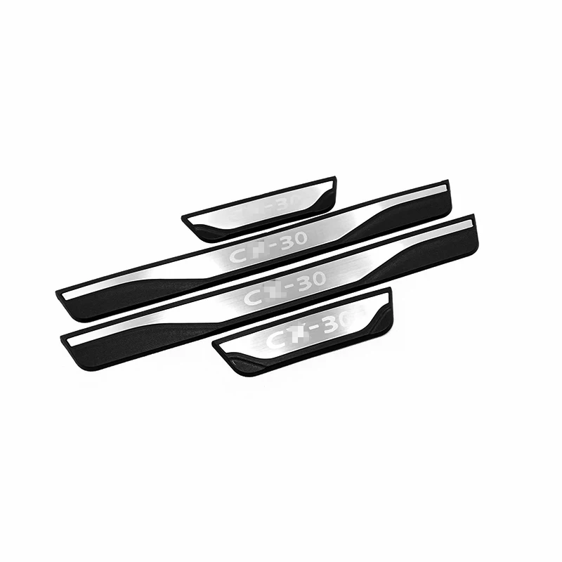Car-Styling-Car-Accessories-Wholesale-4-PCS-Stainless-Steel-Door-Sill-Trim-Protectors-Guard-For-Mazda