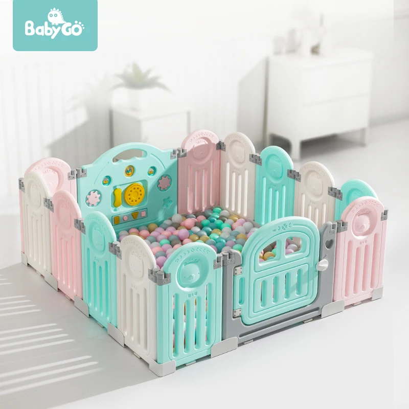 BabyGo складной детский безопасный манеж для использования в помещении на открытом
