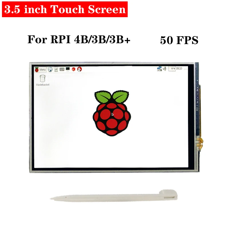 Raspberry Pi 3 5 дюймовый сенсорный экран 50 FPS MHS LCD ''TFT дисплей для 4 Model B 4B 3B