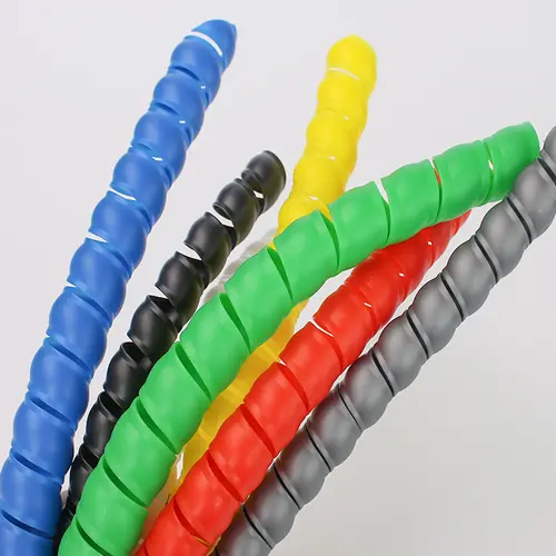 1/5M Winding Tube Wire Organizer Cable Protection Sleeve Tube Protection Sleeve Spiral Wrap Winding Protector 8/10/14/16/20/25mm - Image 2