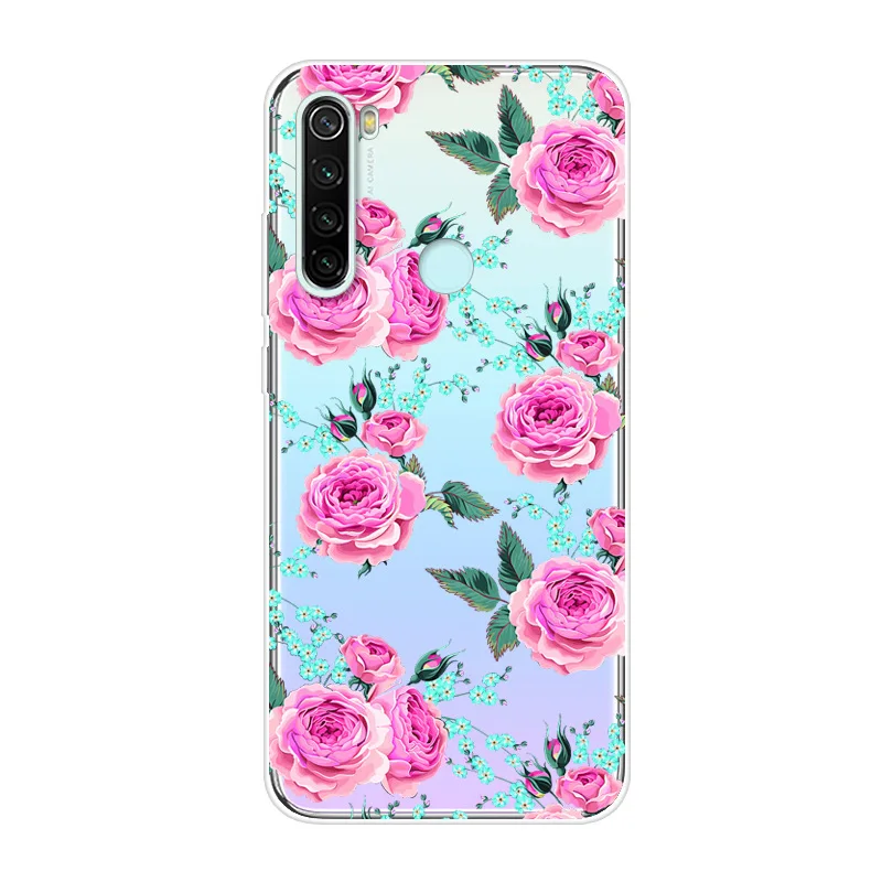 Чехол для Xiaomi Redmi Note 8 T силиконовый мягкий ТПУ чехол накладка с принтом
