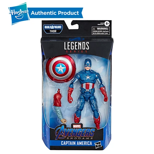 Hasbro Marvel легенды серии Мстители: завершающей 6-дюймовый Железный человек Mark LXXXV Капитан Америка Мстители Коллекция - Цвет: Captain America