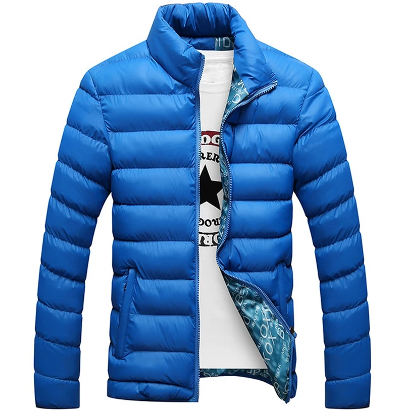 Куртки мужские осень зима стиль легкий вес пальто Верхняя одежда Пальто Хлопок Теплая мужская куртка пальто chaqueta hombre мужская одежда - Цвет: color6