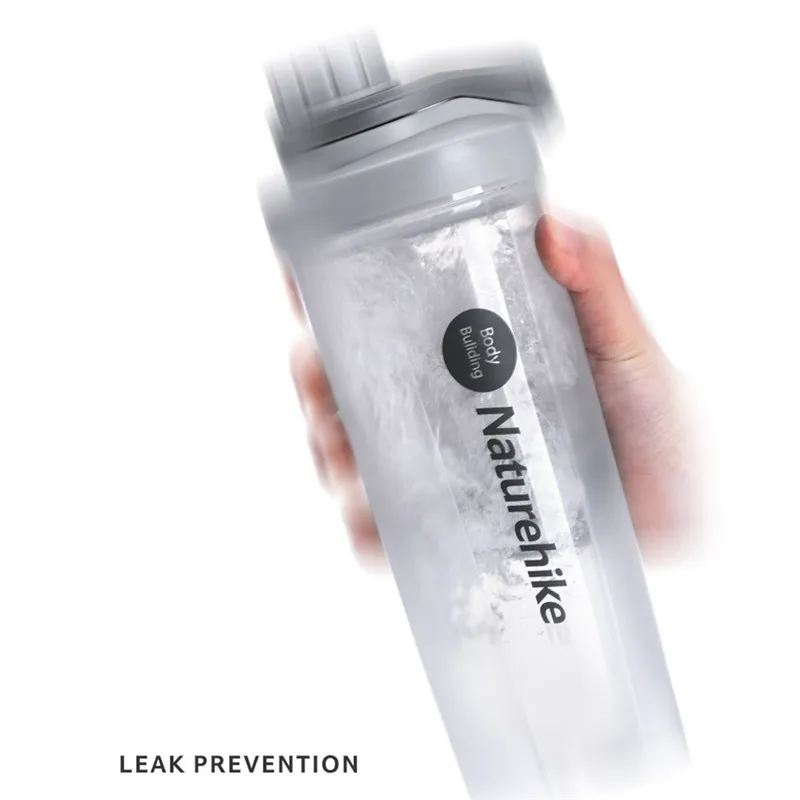 Naturehike дорожные спортивные фляги для воды 700 мл портативный фитнес Milkshake смешивания чашки для бега фитнеса спорта чайник NH19SJ003