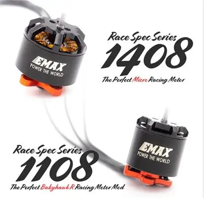 4 шт./лот двигатель Emax RS1408 2300KV 3600KV RS1108 4500KV 5200KV Racing Edition для радиоуправляемого