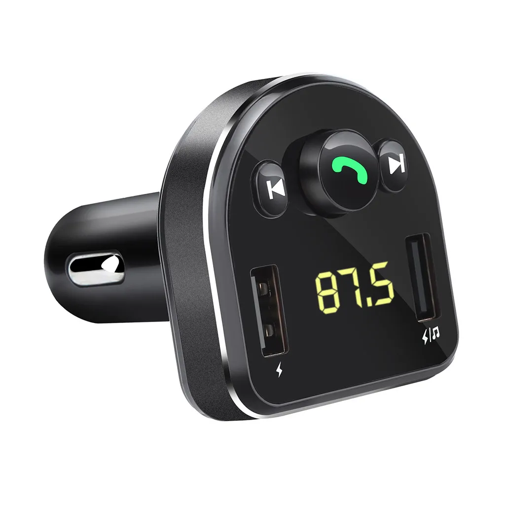 Bluetooth автомобильное USB зарядное устройство fm-передатчик беспроводной радио адаптер mp3-плеер
