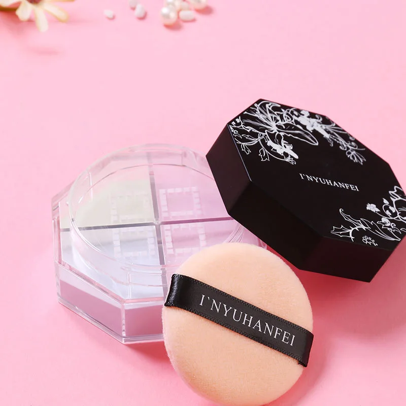Прозрачный отделочный рыхлый порошок контроль масла Водонепроницаемый Макияж инструмент для кожи лица отделка 998