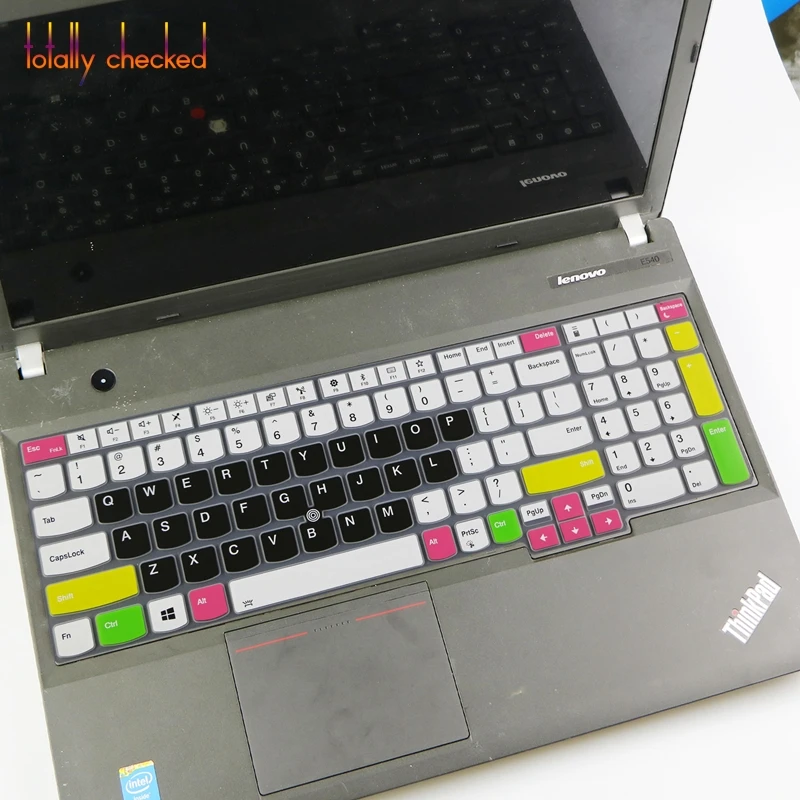 Обложка клавиатуры для ноутбука Защитная пленка для lenovo ThinkPad P51s P52 P52s E580 E590 E595 L590/ThinkPad T570 T575 T580 T590 - Цвет: candyblack