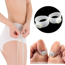 1 пара = 2 шт. магнитные кольца для пальцев ног инструменты для снятия стресса силиконовые средства для ухода за ногами двойные кольца для ног