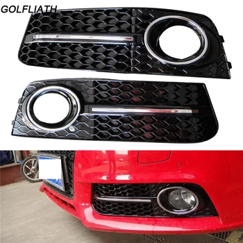 

GOLFLIATH A4 B8 Sedan 4-Door ABS Auto Side Fog Light Cover Trims for Audi A4 B8 Standard 2009-2012 2pcs/set ( Non Sline )
