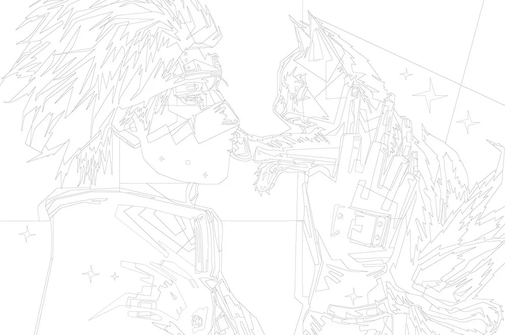 Картины по номерам распечатать аниме