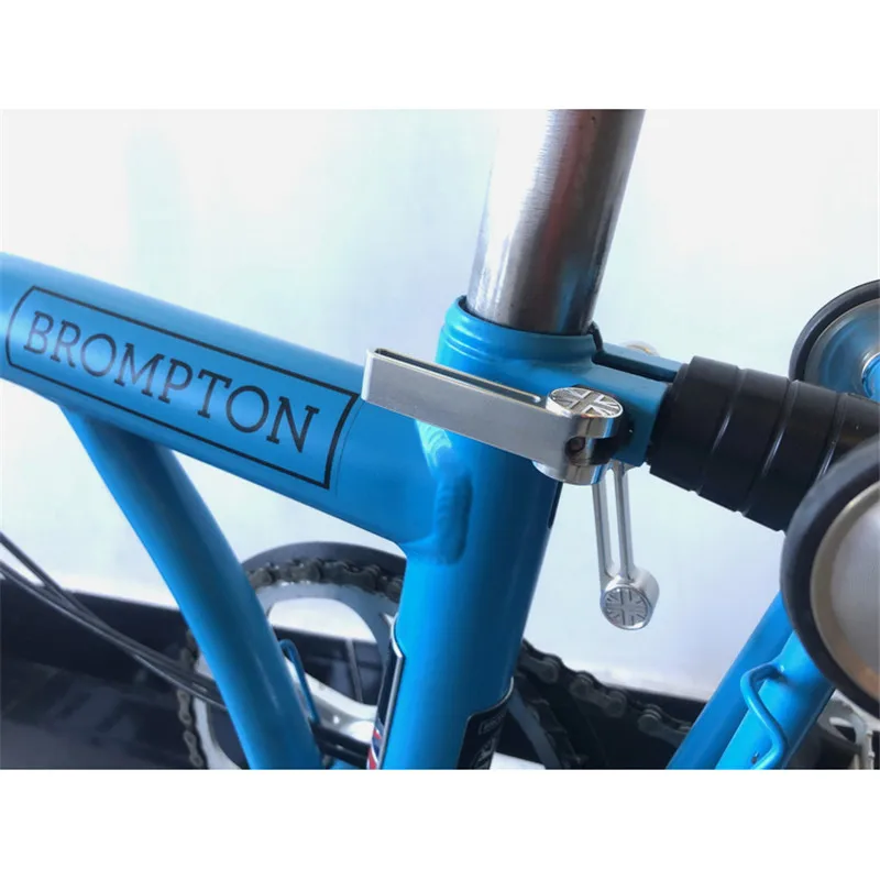 3 цвета складной алюминиевый Подседельный штырь для велосипеда Brompton BMX легкий зажим для подседельного штыря