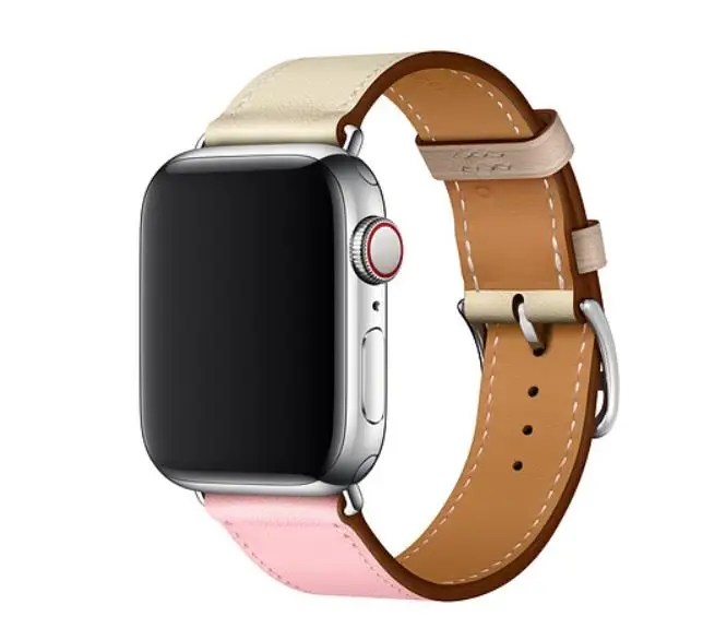 Для iwatch 5 Петля из натуральной кожи для Apple Watch Band single Tour 40 мм 38 series 4 3 2 1 bands 42 44