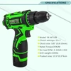 YIKODA 16.8V Electric Screwdriver Lithium Battery Power Driver DC Mini Cordless Drill Two Speed DIY 3/8-Inch Hand Held Tools ► Photo 3/6