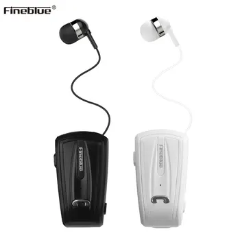 

Fineblue F-V6 Wireless Bluetooth 4.0 Mini Earphone Stereo Bluetooth Clip earphones For IOS Android Phone Noise Canceling