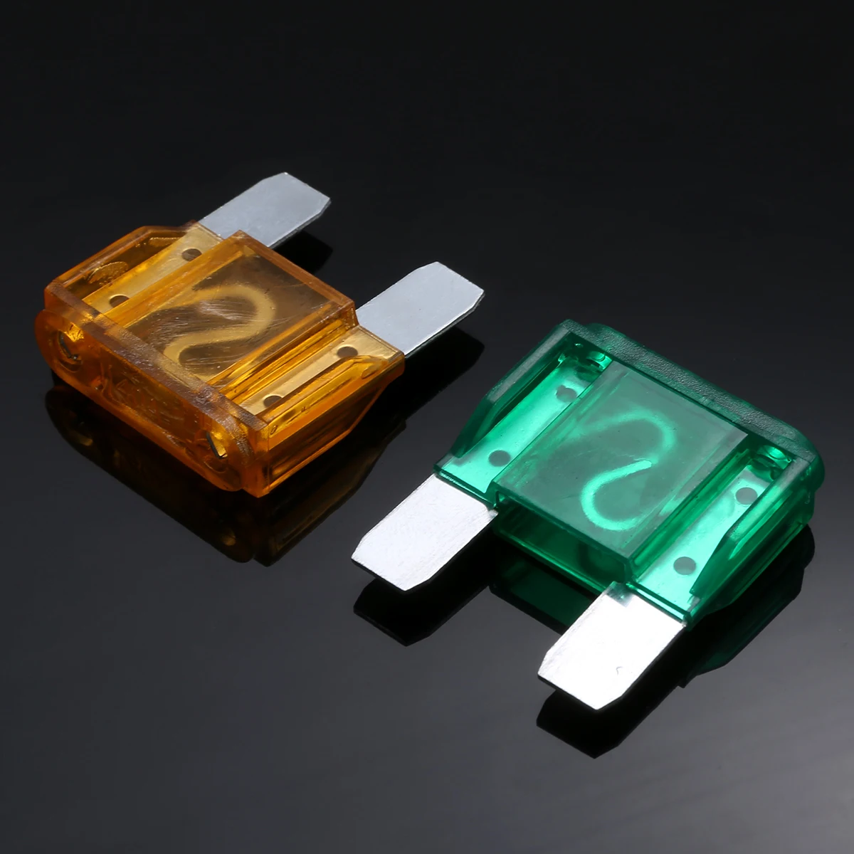 24pcs/lot Car Truck Maxi Blade Fuses 20A 30A 40A 70A 80A 100A AMP Plastic Box Assortment