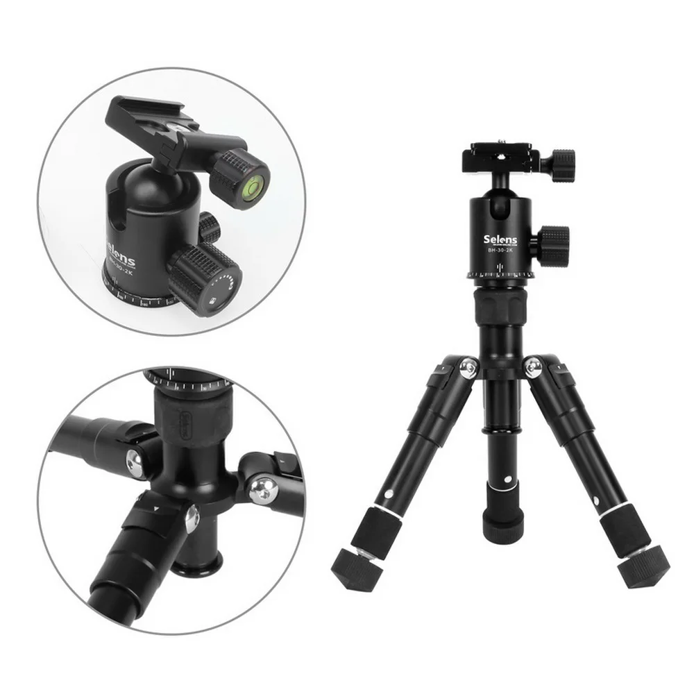 Selens SE-mini 46,5 см/18," штатив с шаровой головкой, защитный светильник, вес для DSLR камеры, съёмка в путешествии