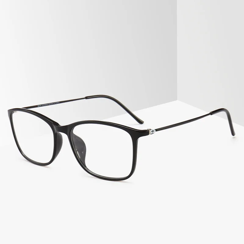 BCLEAR Fashion TR90 glass es Frame мужские или wo мужские ультралегкие унисекс квадратные Простые Стеклянные очки es мужские Оптические очки с оправой горячая распродажа