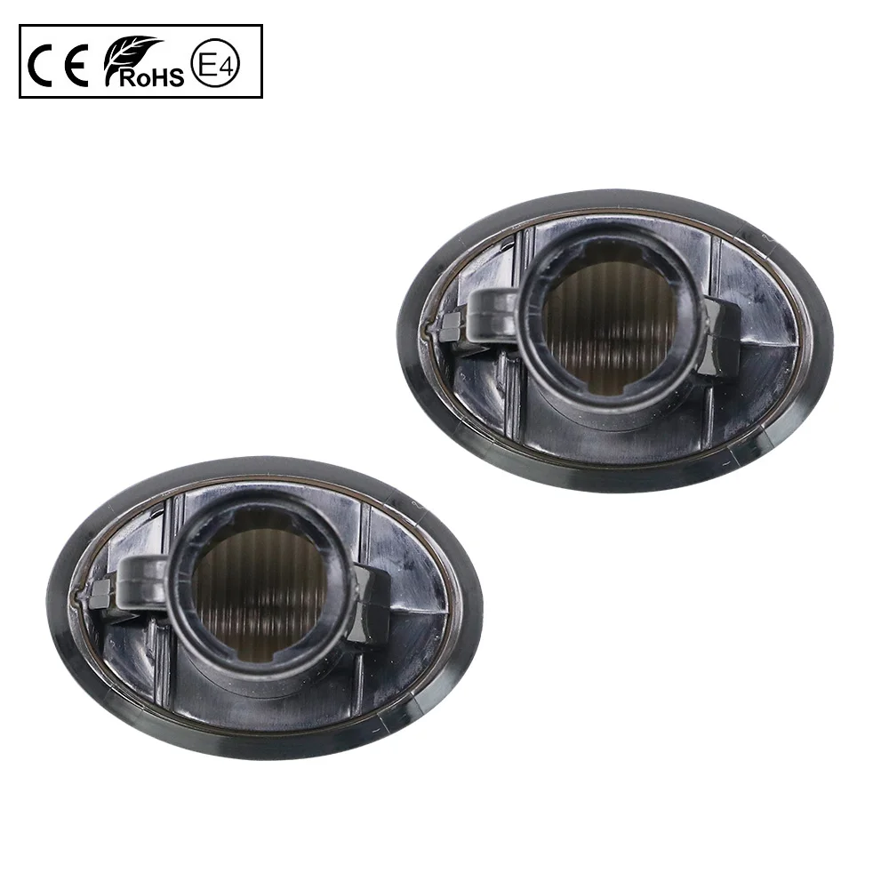 2X Smoked OEM side marker lamp turn signal light for FIAT 500 Ford KA DESDE 10.2008- Lancia Ypsilon 01.2004-06.2011 Maserati