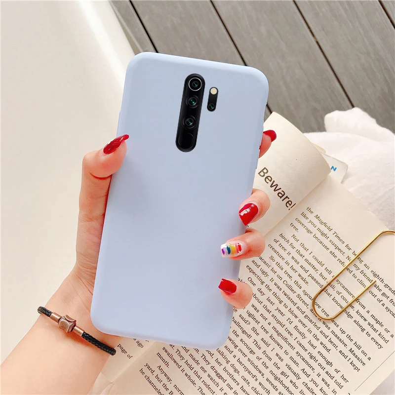 Purple Роскошный простой силиконовый чехол из ТПУ для xiaomi redmi note 8 8t iPhone 7 6 Plus 5 iPad pro 7a 6a чехол для xiaomi mi note 10 mi 9t pro 9 se Honor 8 lite a3 a1 - Цвет: Purple