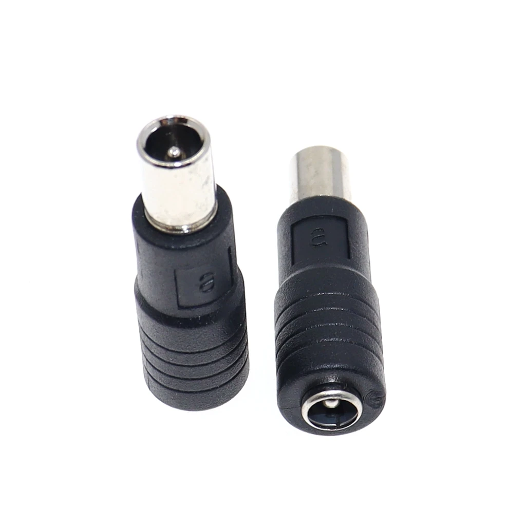 DC jack 8.0*1.6/8.0x1.6mm Male to 5.5x2.1mm Female DC Power Adapter For Xiaomi Laptop Balance Scooter Charging Jack Plug conversion plug plug conversion socket wall charger adapter universal socket adapter power socket adapter power plug adapter phone charging adapter phone charger plug