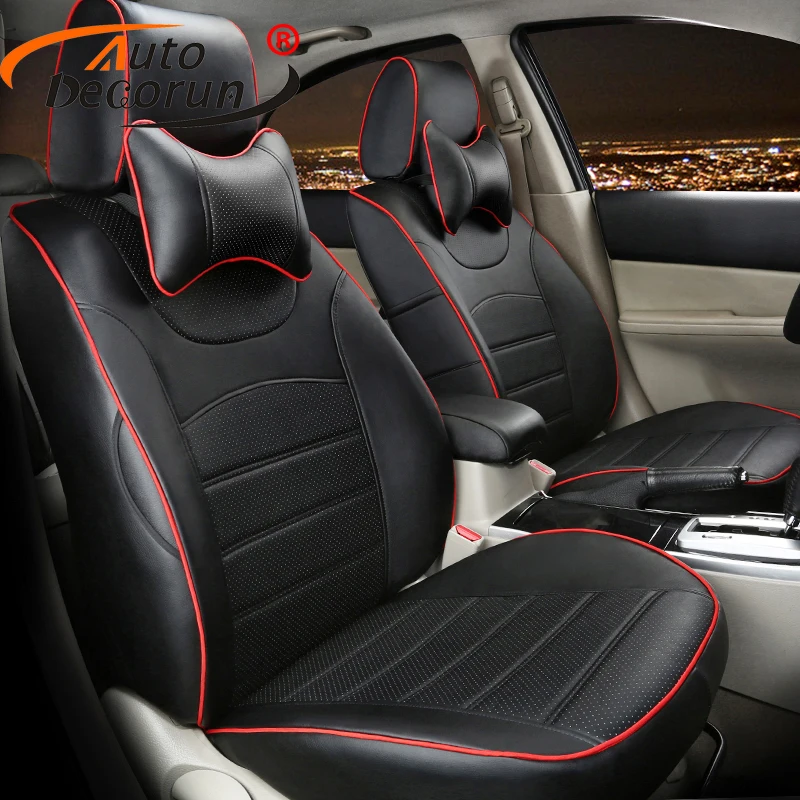 Чехлы AutoDecorun на автомобильные сиденья для Hyundai Tucson 2015 2016 комплекты аксессуаров