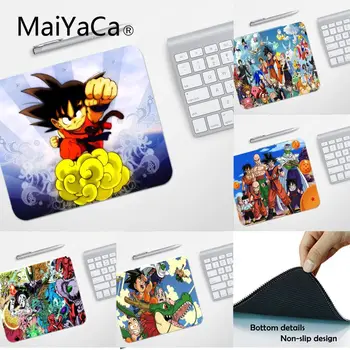 

MaiYaCa High Quality Goku Dragon Ball small Mouse pad PC Computer mat Smooth Writing Pad Desktops Mate gaming mouse pad