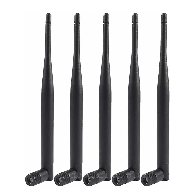 Description Picture 4 of item10pcs WiFi Router Female Antenna 2.4GHz 5GHz 5.8GHz 6dBi For USB Adapter Wireless Network Card Security IP Camera Video Monitor