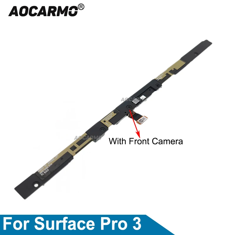 

Aocarmo для Microsoft Surface Pro 3 1631, Wi-Fi сигнальная антенна, сетевой модуль, гибкий кабель, крепление с заменой камеры