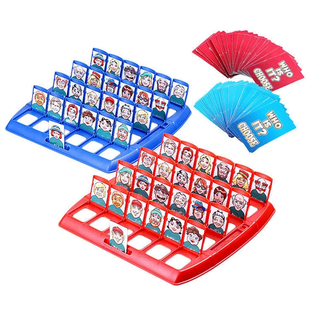 Who Is It Classic Board Games Interactive Memory Kids Funny Family Guessing Montessori Antistress Children Educational Toy Gift 4