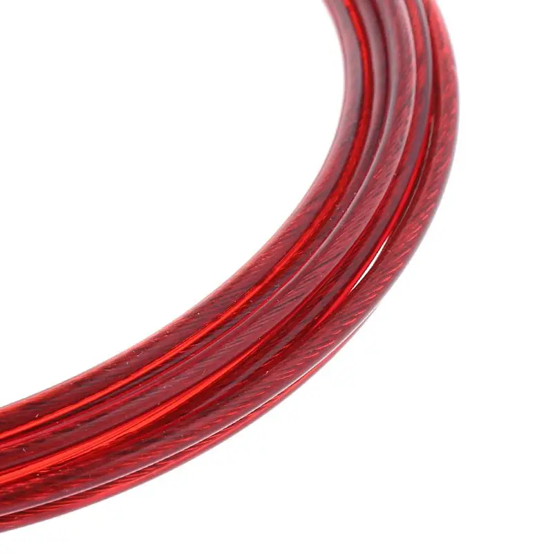 Jump Rope Replacement Cable 2.5mm x 3meter Steel Wire with Nylon Polymer Coating for Maximum Speed Cable 6 Colors Option