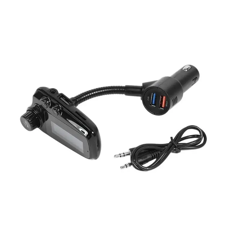 D19 bluetooth fm-передатчик беспроводной модулятор громкой связи автомобильный комплект MP3-плеер 3A двойной USB зарядное устройство авто электронные аксессуары