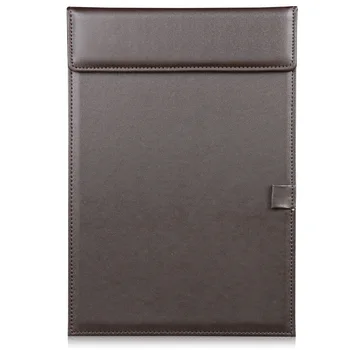 

A4 PU Leather Clipboard, Conference Pad, Padfolio Clipboard Folder,Ultra-SmoothOffice Business Writing Pad File Organizer