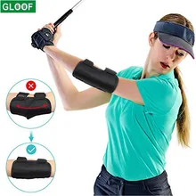 Golf Swing Training Aid Elbow,Straight Arm Practice Elbow Alarm  ,Posture Correction Brace of Golf Swing for Beginners Training