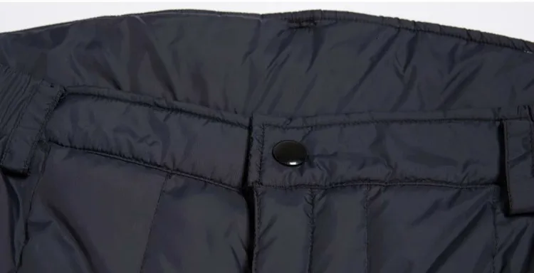 Мужские Пуховые хлопковые брюки размера плюс 5XL, зимние плотные теплые пуховые брюки на белом утином пуху, уличные походные спортивные теплые пуховые брюки для рыбалки