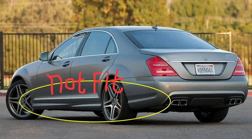 Брызговики для Mercedes Benz S Class S класса 2012 2011 2010 2009 2008 W221 V221 2007-2013 всплеск ограничители Брызговики S300 S350 450