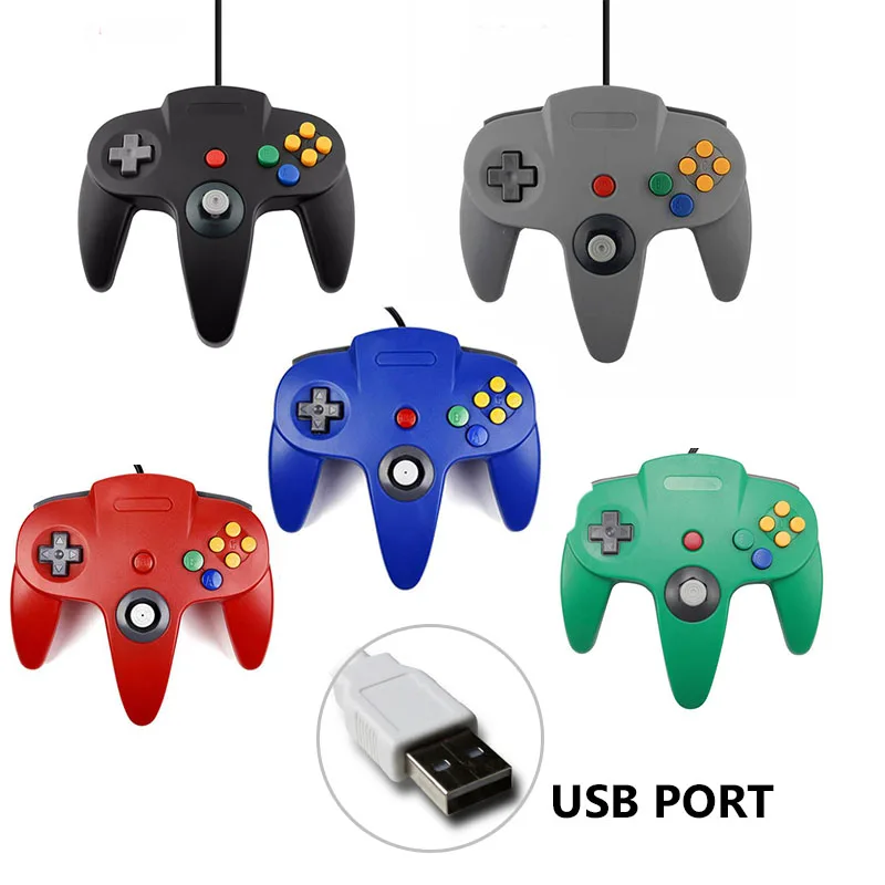 Проводной игровой джойстик для Zend N64, джойстик для Zend N64, игровой коврик для Gamecube для Mac, геймпад