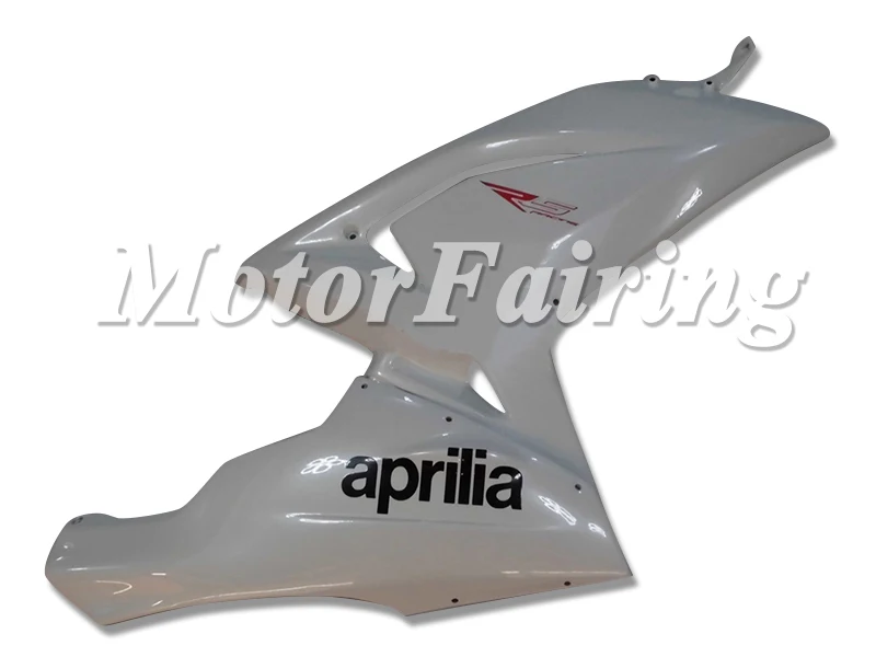 Мотоцикл литья под давлением ABS Полный обтекатели комплект подходит для Aprilia RS125 06 07 08 09 10 11 RS 125 2006-2011 тела набор Белый