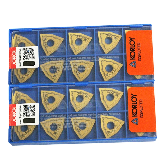 Корея KORLOY WNMG080404-HA NC3020 WNMG080404-HA PC9030 WNMG080404-HM NC3020(10 шт./лот) резец для внутренней обточки вставки