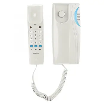 

Mini Phone Wall-mounted Landline Telephone Fixed Desktop Dual-use Landline Wired Home Office Business Fixed Telephone