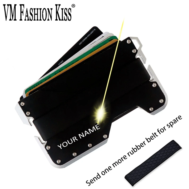 VM FASHION KISS Crazy Horse кожаный кошелек с рчид блокировкой для повседневного