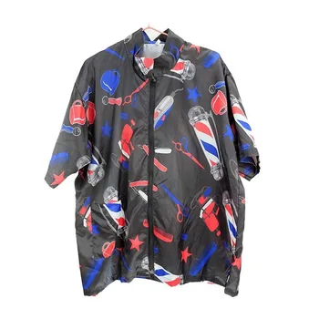 

New Style Currently Available Korean-style Design Pattern Salon Protection Cloth Waterproof Chopped Hair Apron Retro Beauty Hair