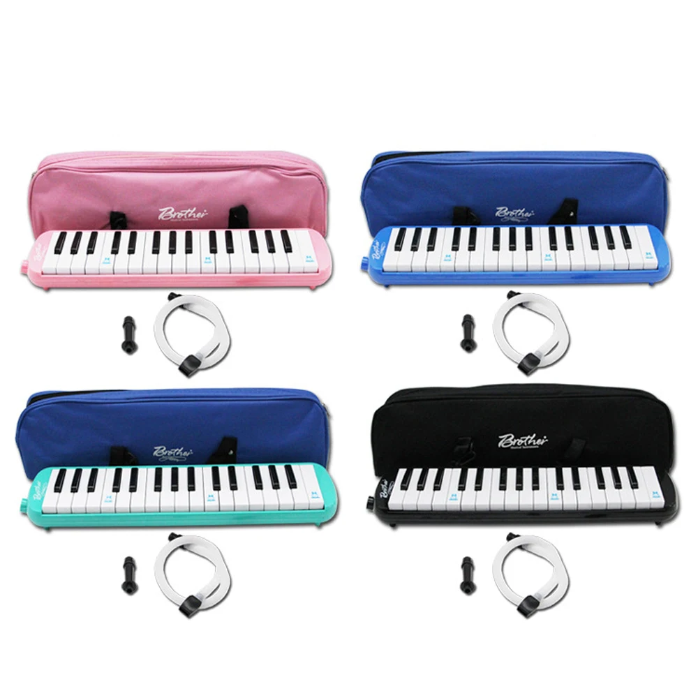 Melodica de estilo Piano de 32 teclas con caja órgano acordeón pieza de  boca Blow Key Board armónica órgano de boca armónica portátil Pianica -  AliExpress