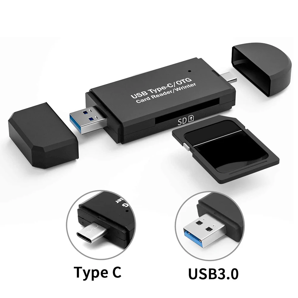 OTG Micro SD Card Reader USB 3.0 2.0 For Adapter Flash Drive Smart Memory Type C Cardreader | Компьютеры и офис